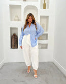 Camisa Listrada Hotpink